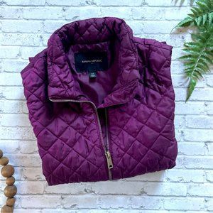 Womens Banana Republic XSmall purple vest